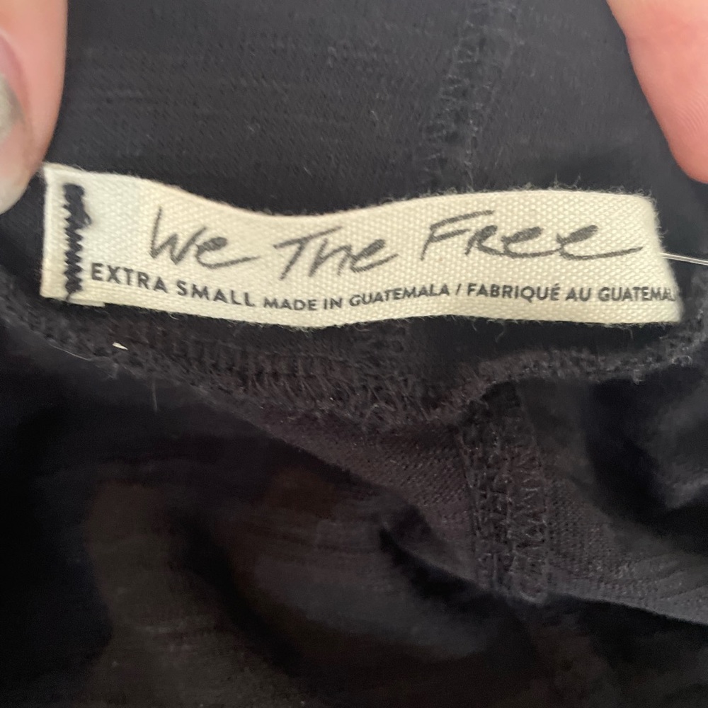 FP We The Free Black Astrid Tee XS/S - Picture 3 of 10